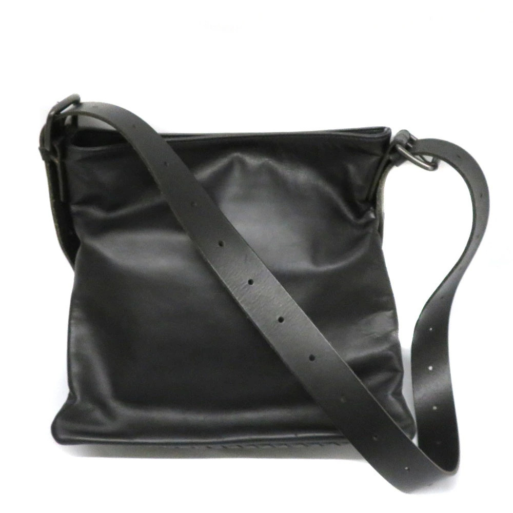 Bottega Veneta shoulder bag black leather